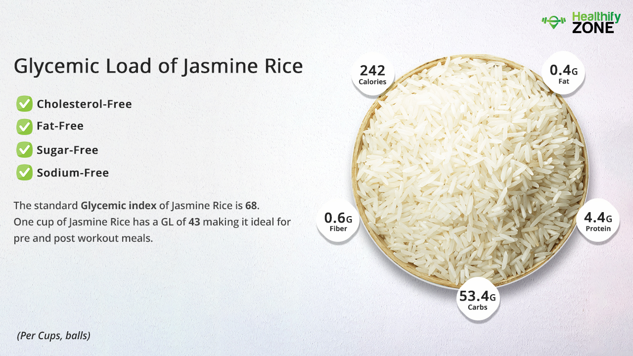 Glycemic Load of Jasmine Rice Is Jasmine Rice High in Sugar?