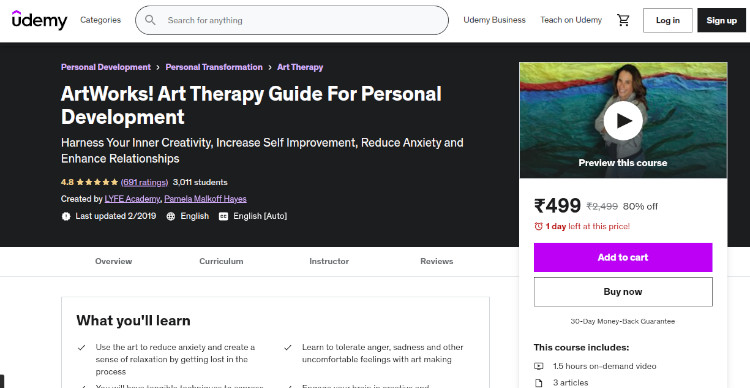 ArtWorks! Art Therapy Guide For Personal Development